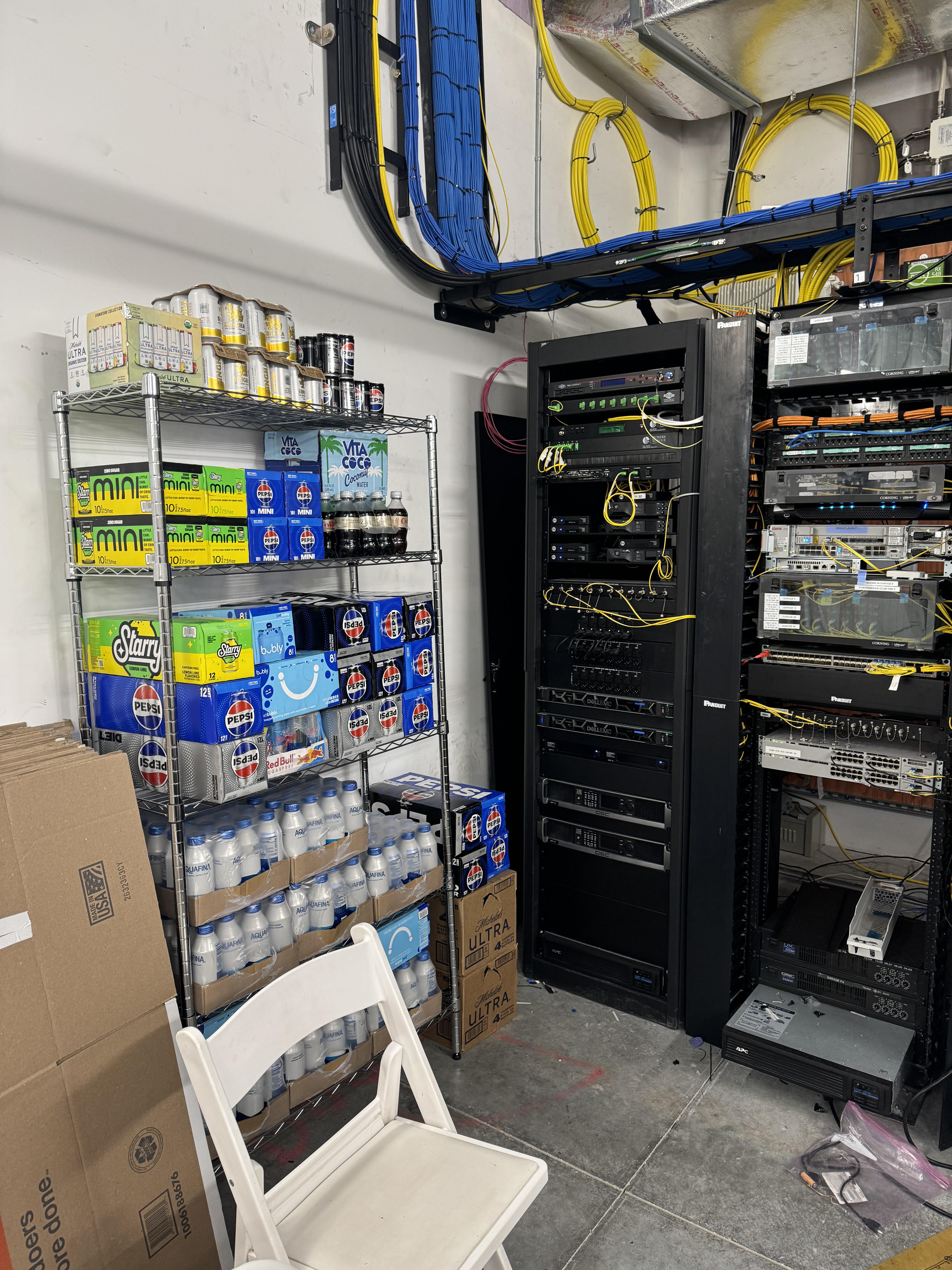 Why use a storage room when you have an IDF? | Scrolller
