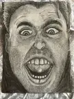 Self Portrait, Al Barry, Graphite, 2022