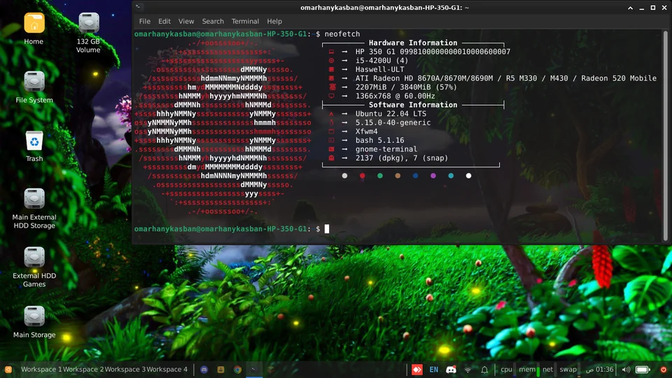 [Xfce] My first xfce rice on my old laptop! | Scrolller