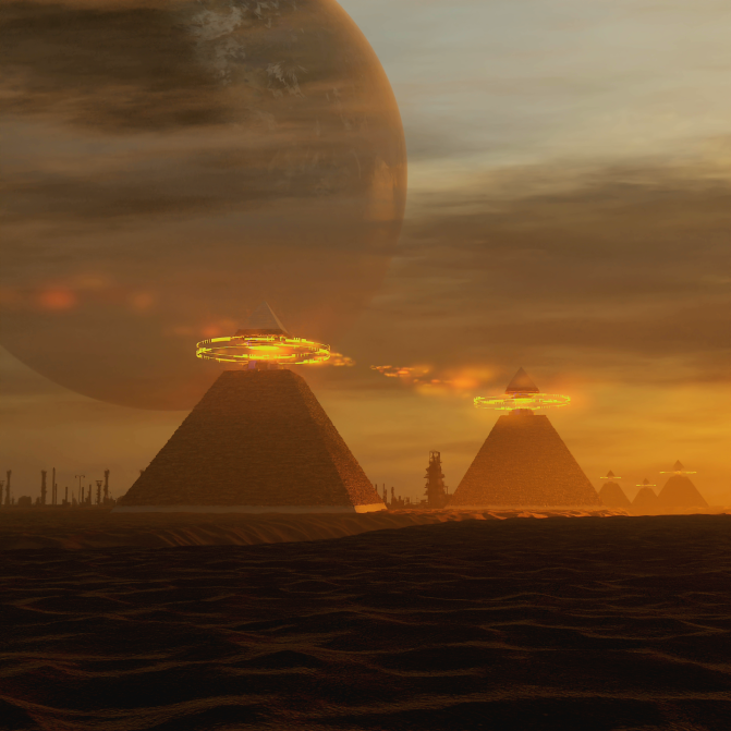 [OC] Horizon. Made and composited in Blender.