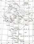 The dates indicate approximately the years when the Asiatic Lion became extinct. From R.I. Pocock, "The Lions of Asia". Journal, Bombay Natural History Society, Vol. 34, No. 3, 1930