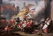 “The Death of Major Peirson” by John Singleton Copley, 1783 oil on canvas. (Depicts the death of Major Francis Peirson at the Battle of Jersey on 6 January 1781)