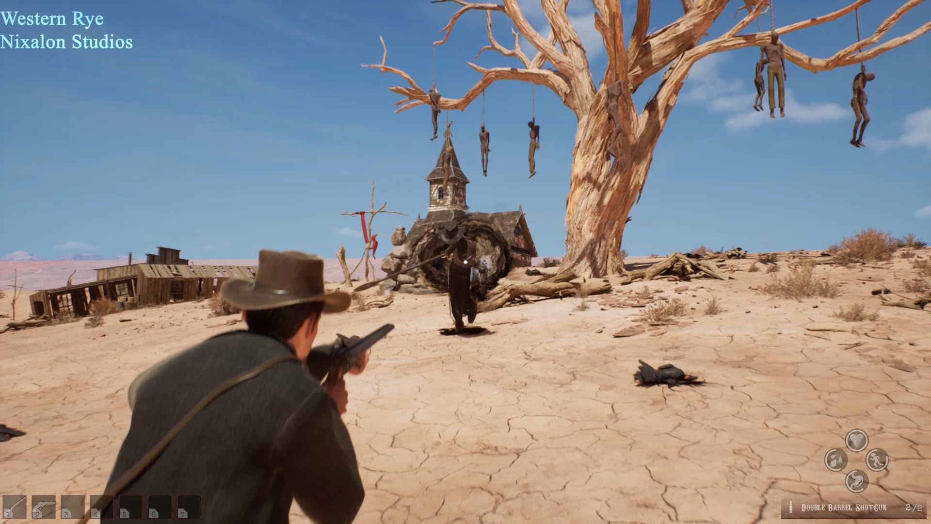 Creatures and Combat in our Indie Survival game Western Rye