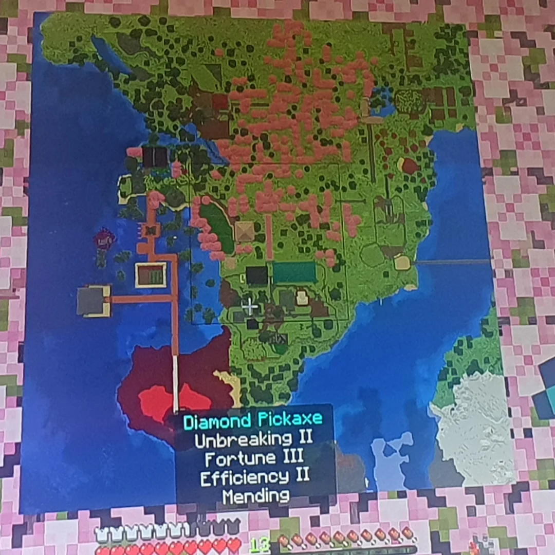 Minecraft Small Map Size Map wall of my base using the smallest map size | Scrolller