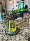 Found a cool little spaceship bong for $80, so I had to grab it. 
