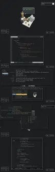 [2bwm] Minimalistic setup based on base16 Tomorrow-night color scheme