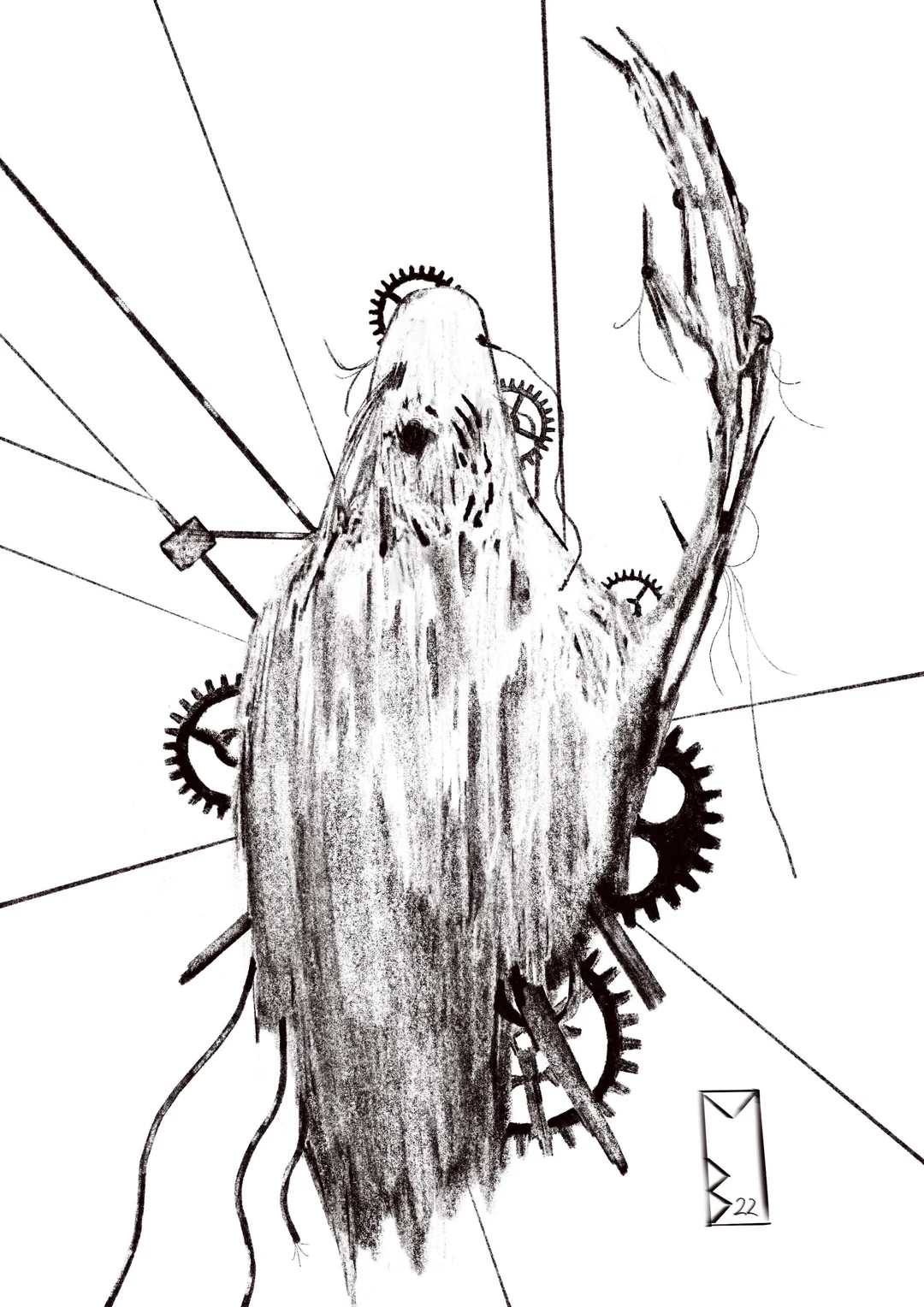 Machine spirit,by me, 6b, 2022 | Scrolller