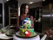 Valkyrae and her birthday cake