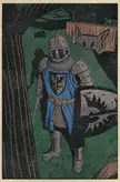The Knight of Falcons, by me