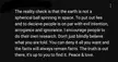 "Reality check" suree