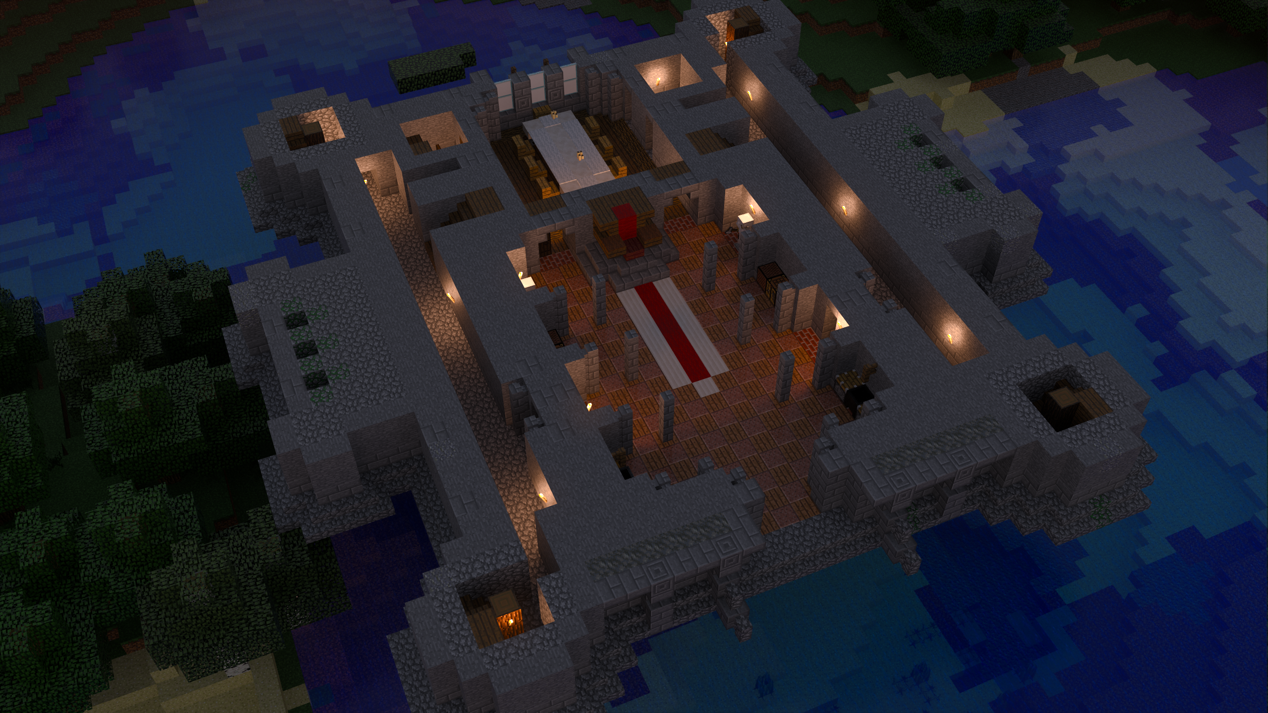 I made a castle, which is inspired by the Exploded Builds: Medieval ...