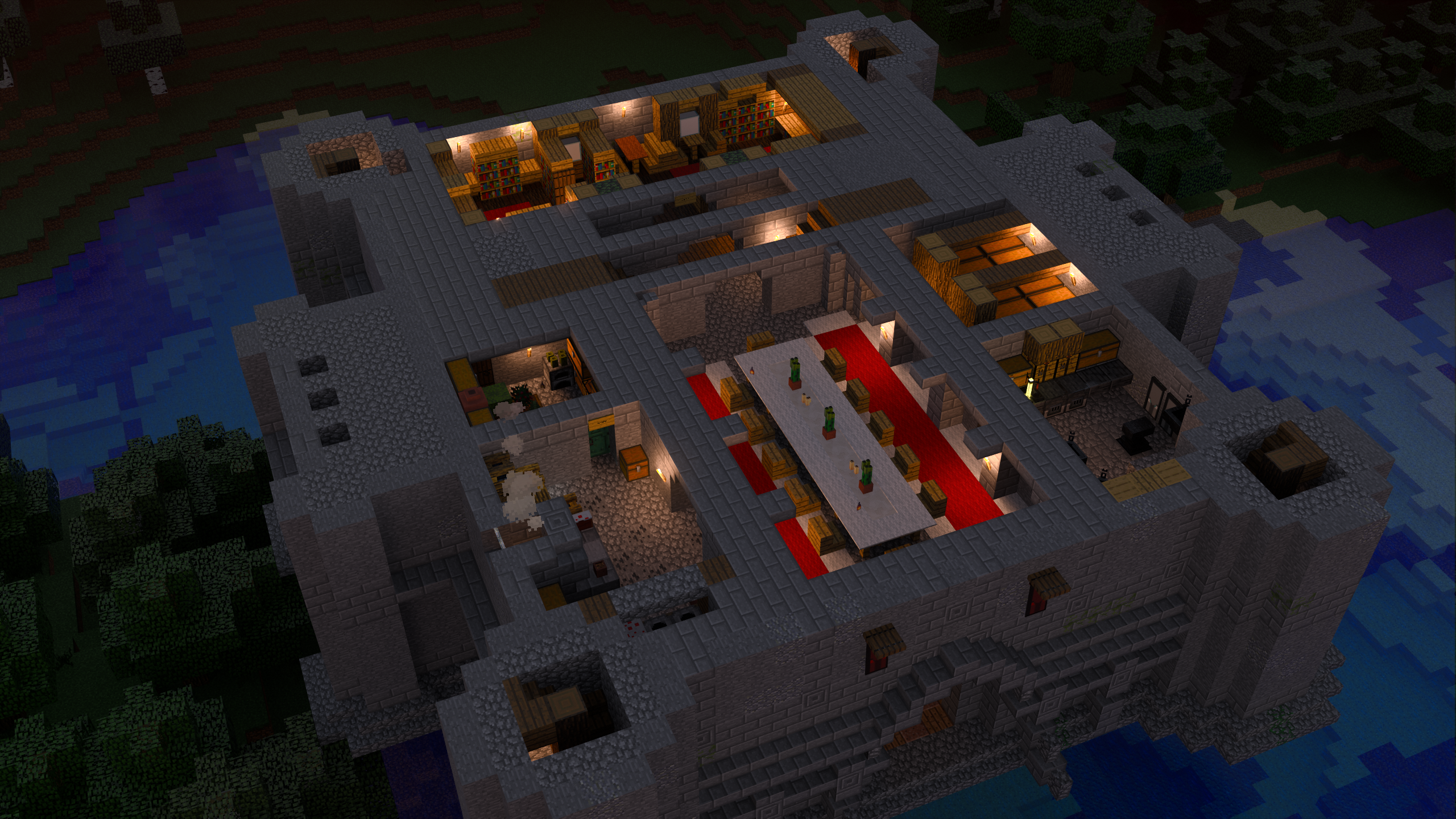 I made a castle, which is inspired by the Exploded Builds: Medieval ...