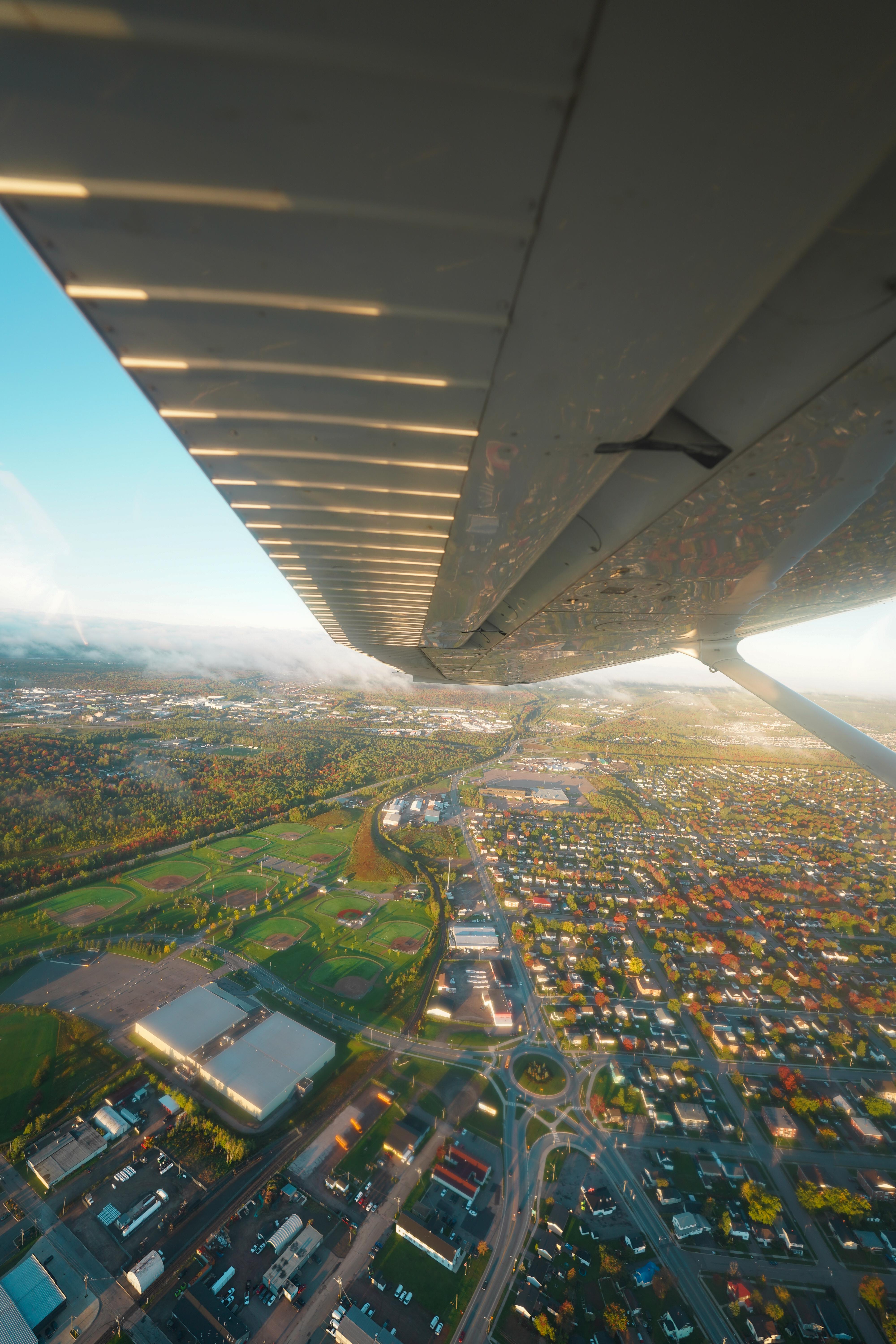 Moncton, New Brunswick - Aerial Sunrise View!