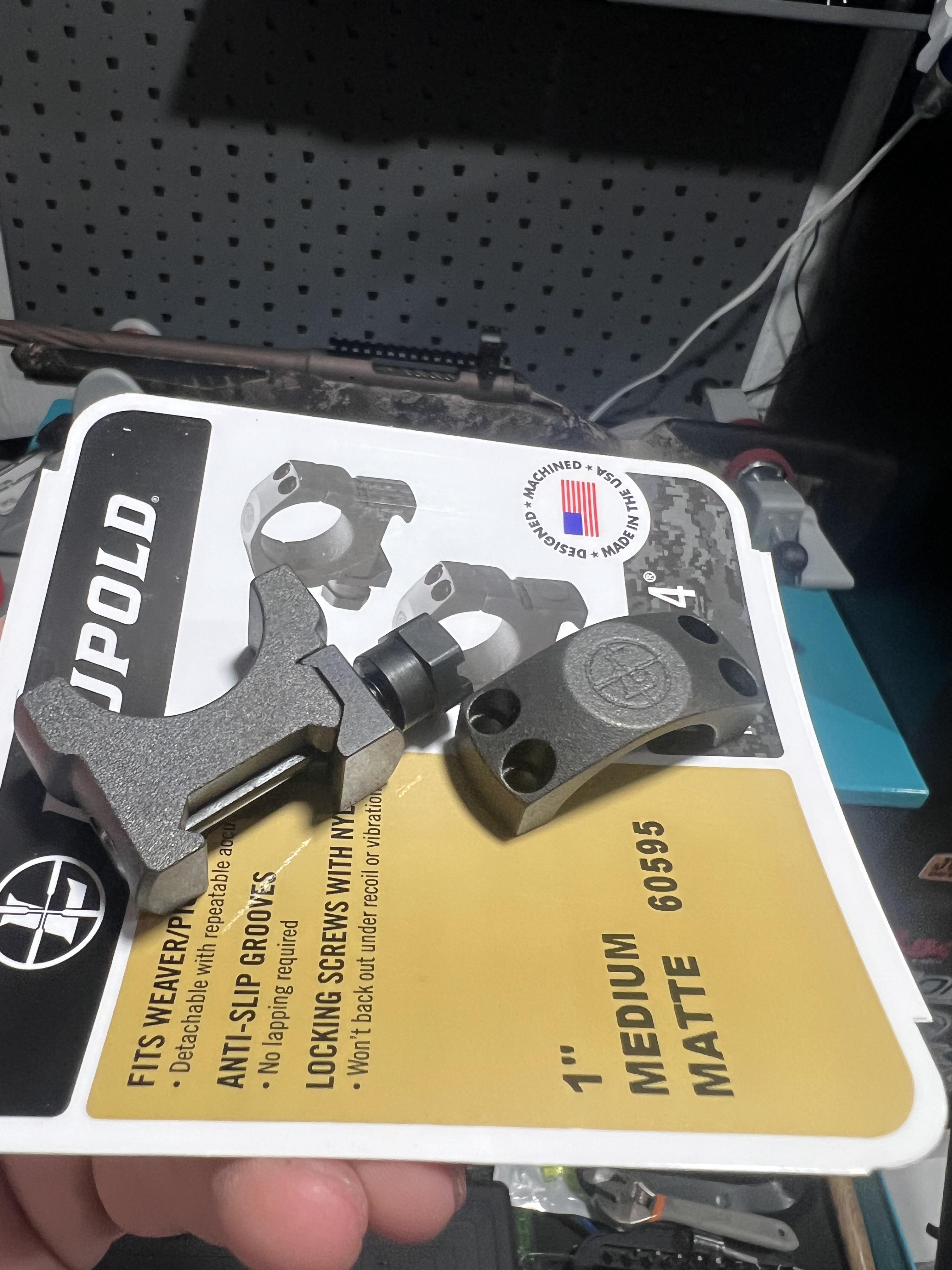 Leupold MK4 Scope Rings Look Like Trash