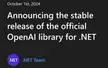 Official OpenAI .NET Library