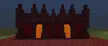 Nether brick wall design