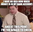 Month-end struggles