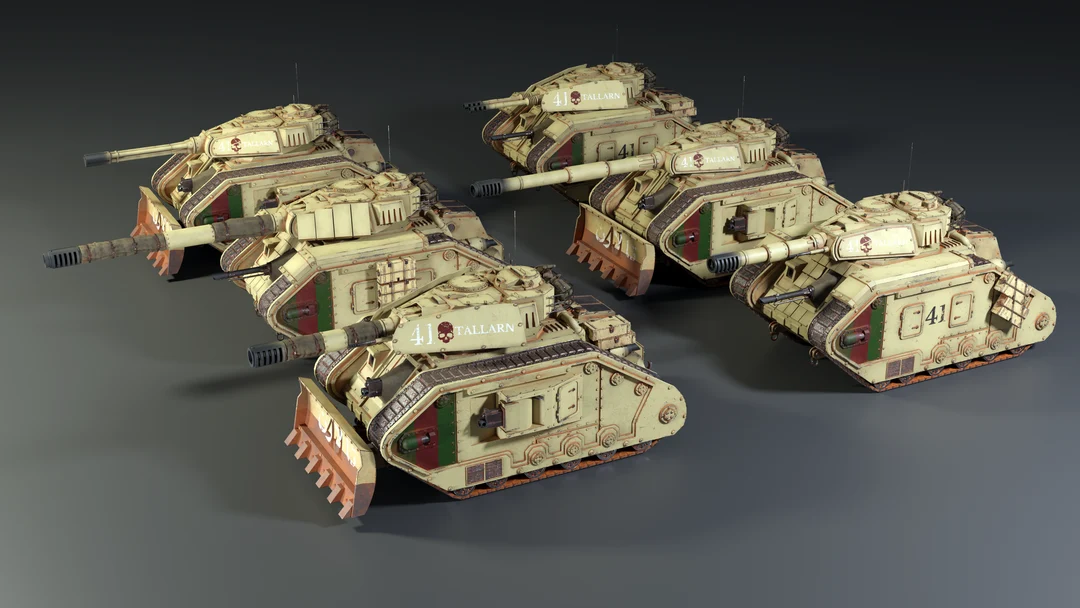 Leman Russ Tank slight redesign by me | Scrolller