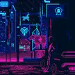 Night (City) feelings - Pixel art by me