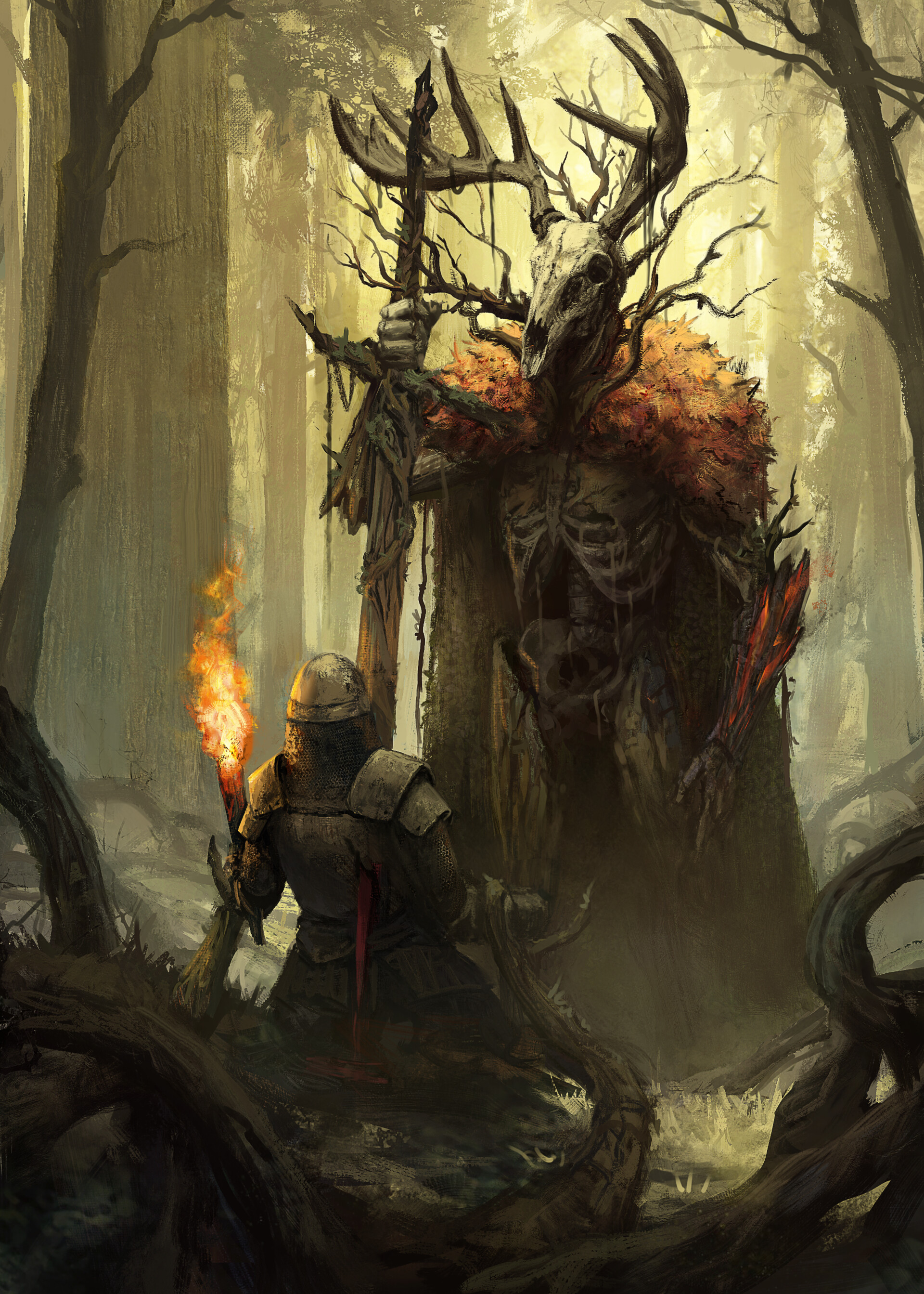 Warden Of The Woods by Jakub Jagoda