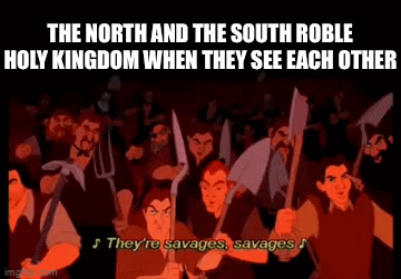 Holy kingdom civil war meme