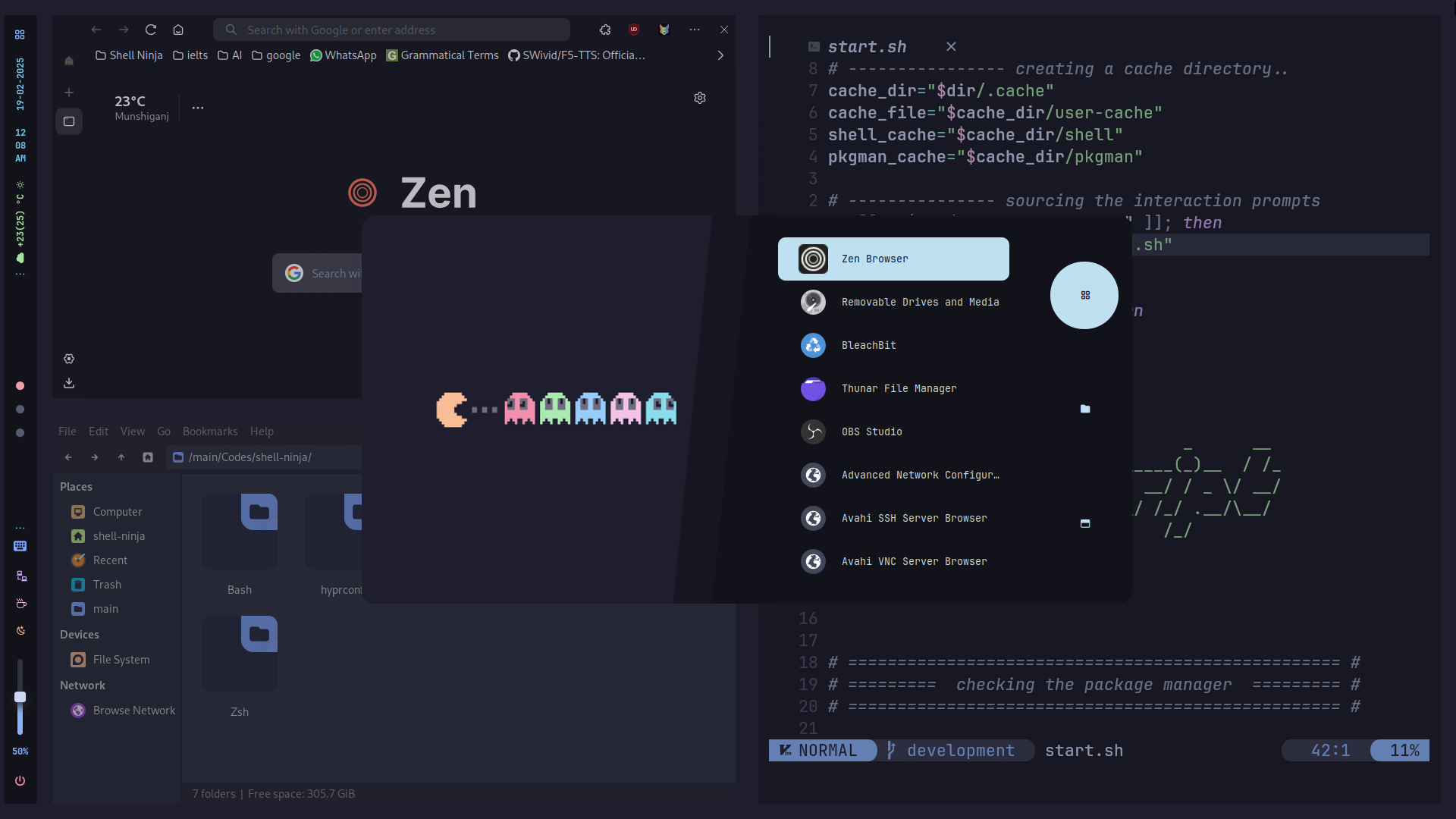 [Hyprland] configured by shell-ninja | Scrolller