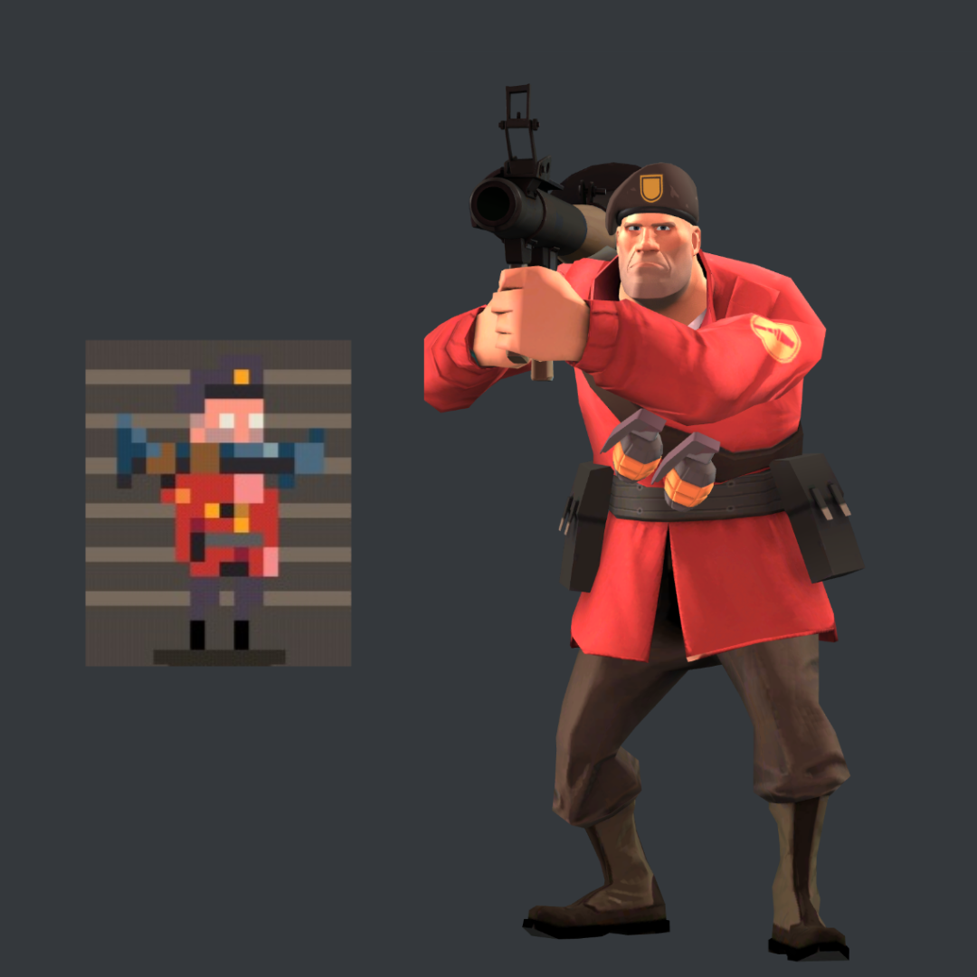 Gangfort (TF2 mobile rip-off) characters in TF2 | Scrolller