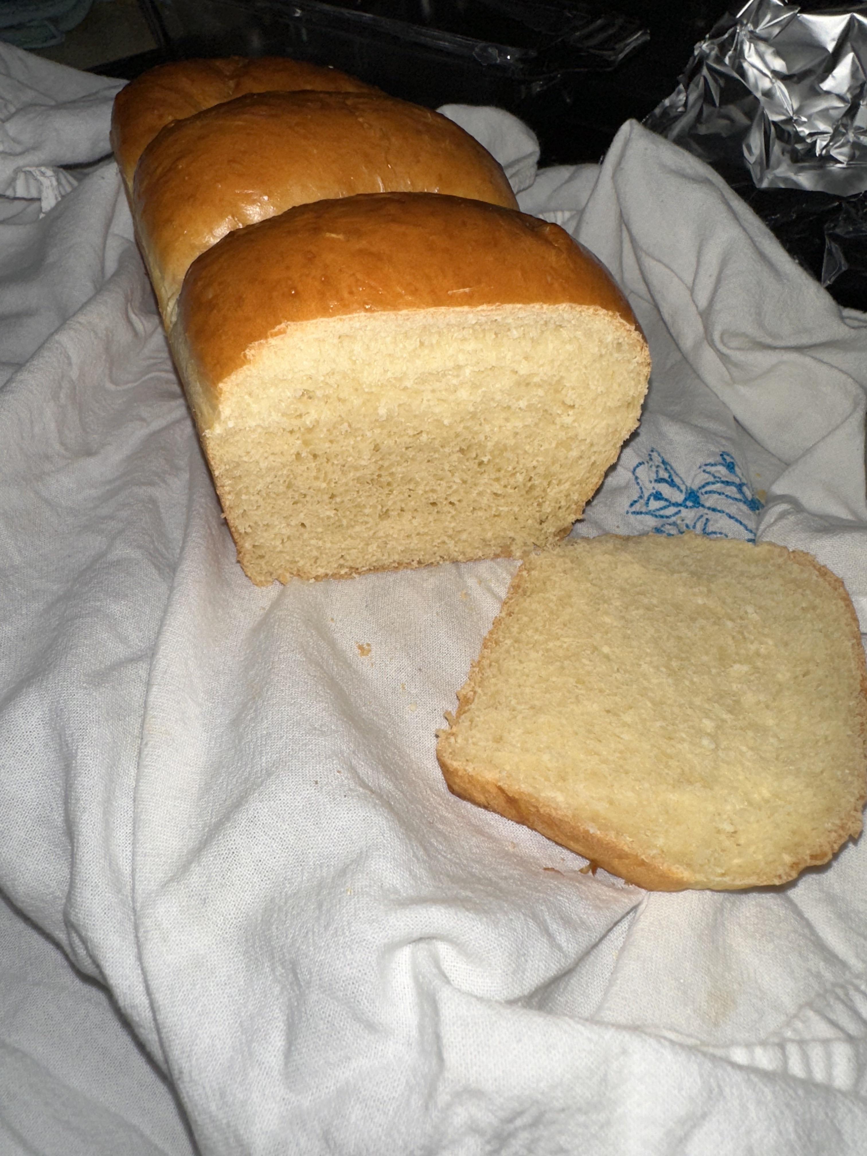 My first two loafs
