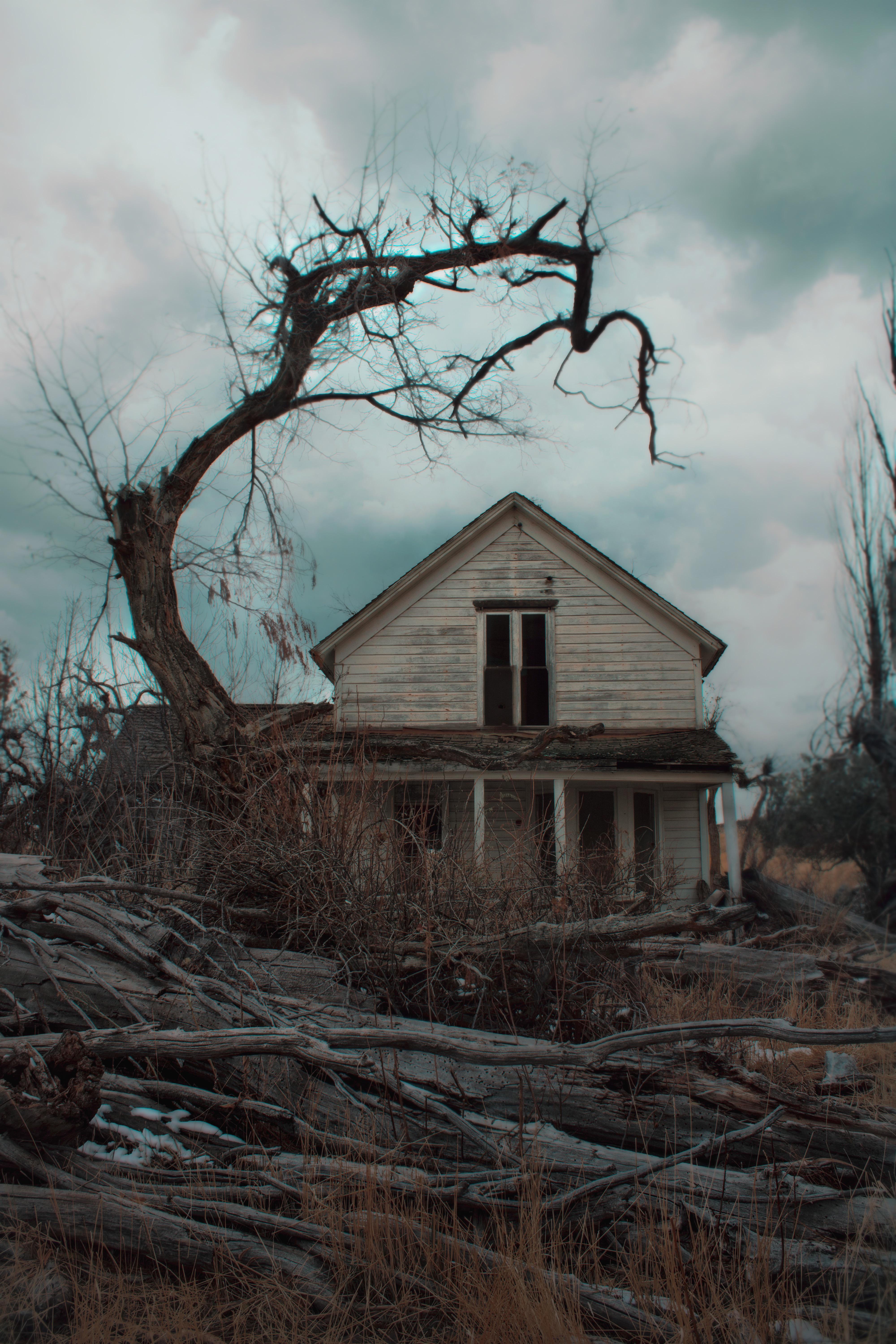 Abandoned house in middle of nowhere