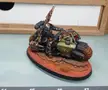 Death Guard (Loyalist) Chaplain on a Bike.