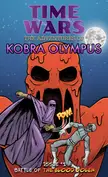 First look at the cover of "Time Wars: the Adventures of Kobra Olympus", a comic I made about a trans lesbian Muslim superhero!