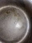 What are those patches on the pan? I can’t tell if I just got it too hot or if the seasoning is uneven. At the end of the day I’m unworried but I’d like to know what that is.