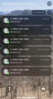 multiple phone calls from similar but mostly different numbers
