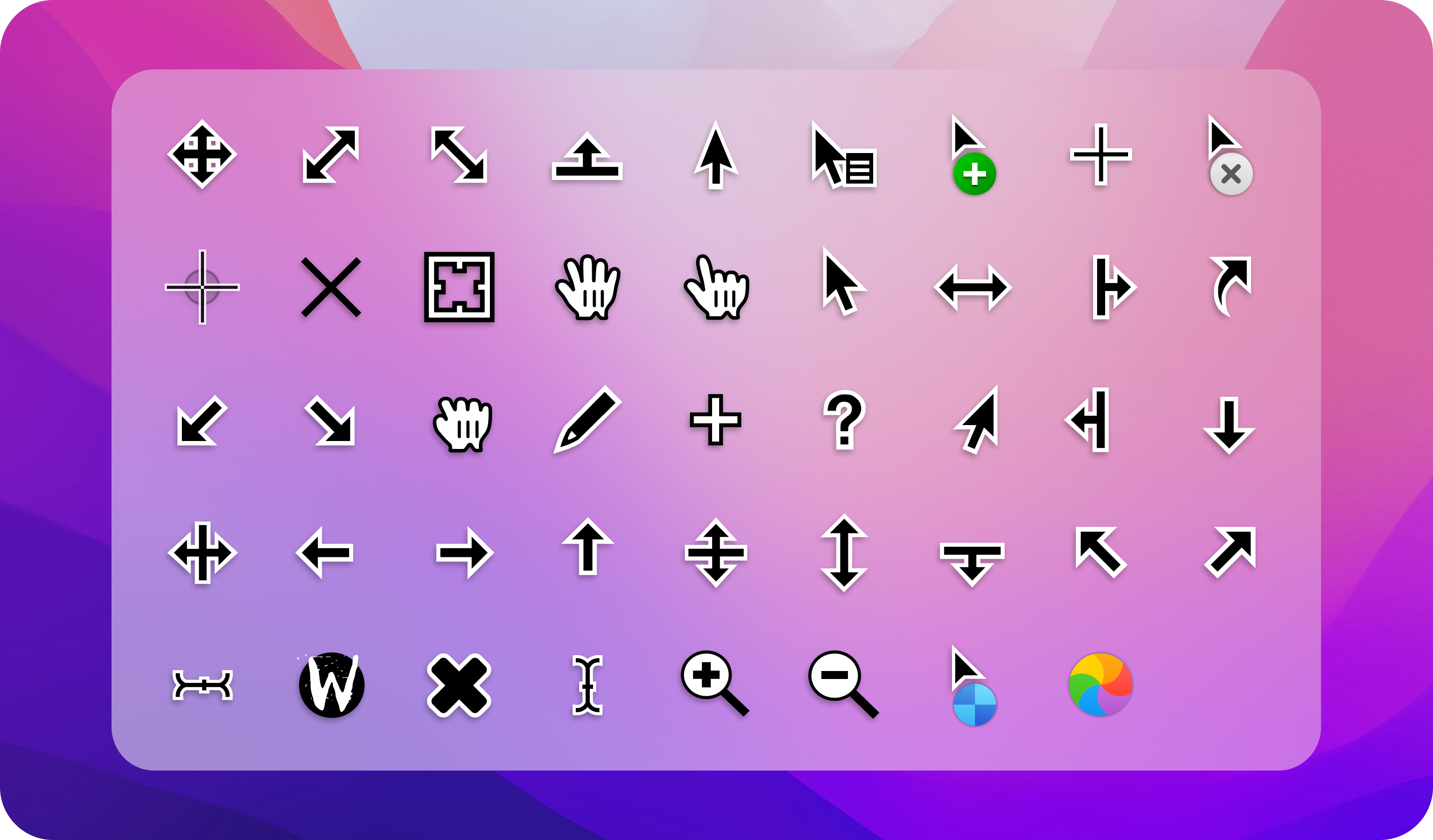 [OC] I've created a perfect open source macOS cursor for Linux and ...