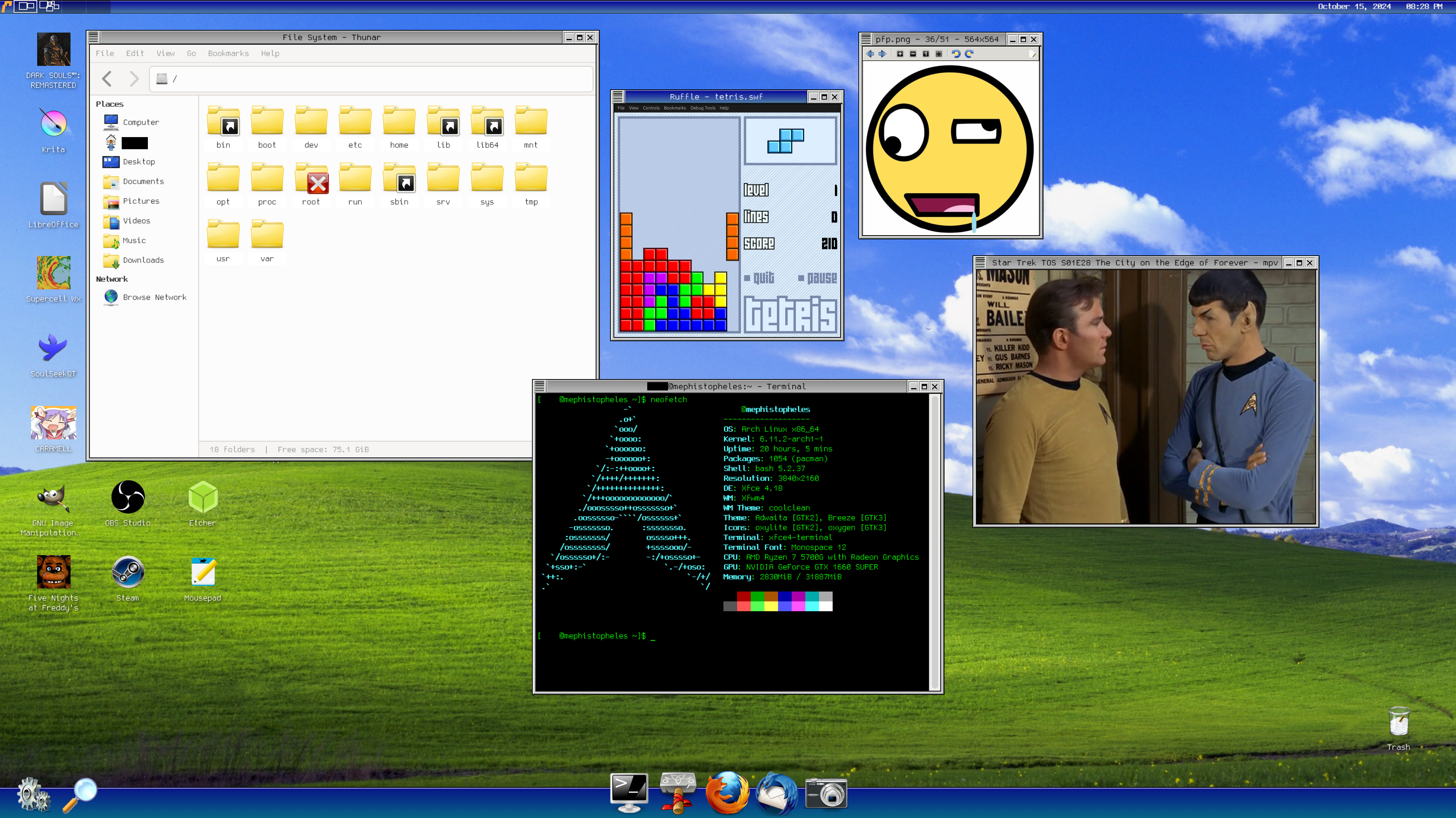 [XFCE] Windows XP / early 2000s macOS inspired amalgamation. | Scrolller