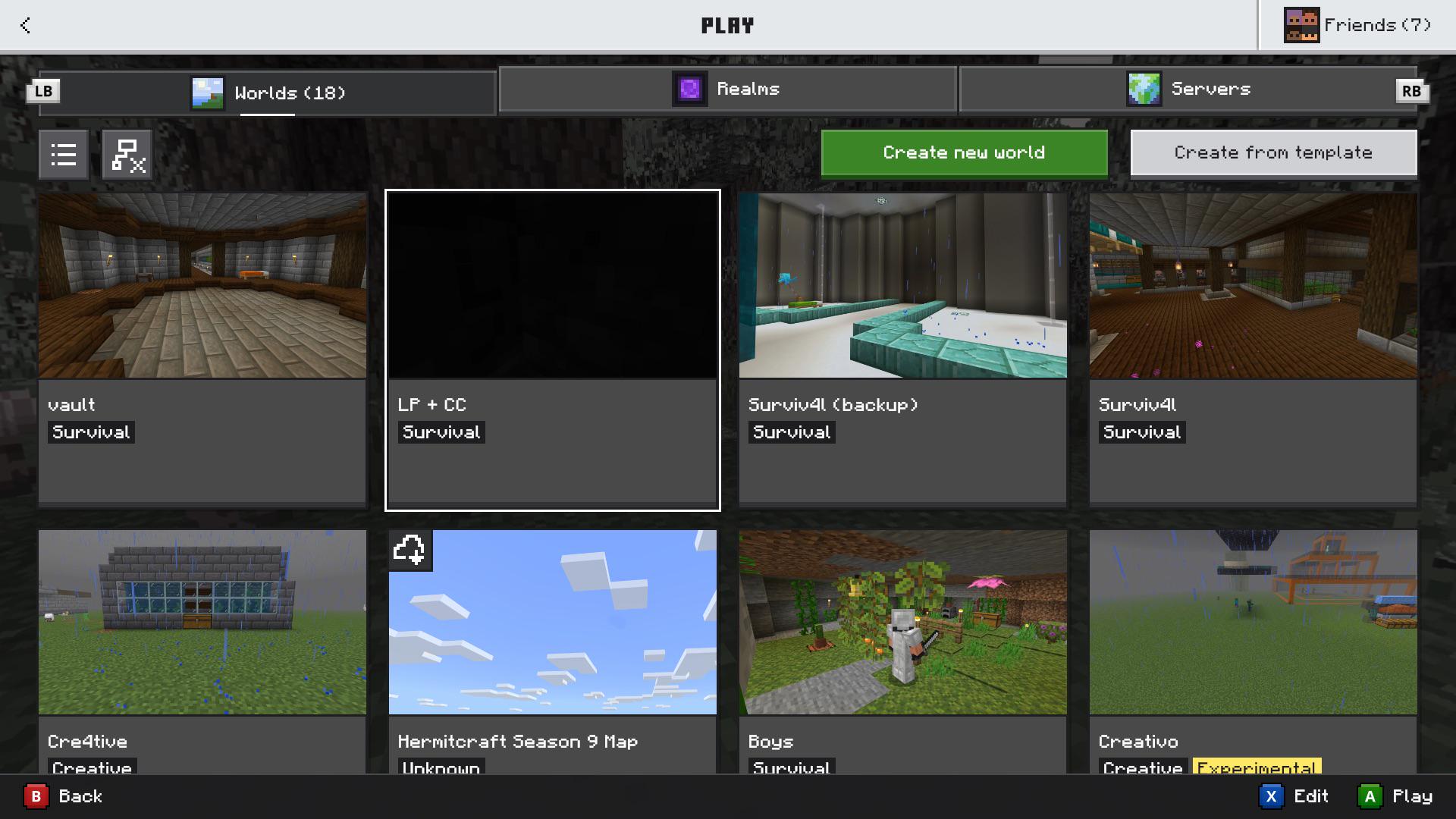The new bedrock menu looks pretty cool! | Scrolller