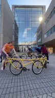 Circular tandem bike