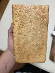 Sandwich loaf not smooth on bottom