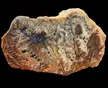 There are interesting stick formations. The formations at the top, which look like explosions, are superposition of tiny crystallized formations like spheres. Interesting Stick &amp; Dot Agate