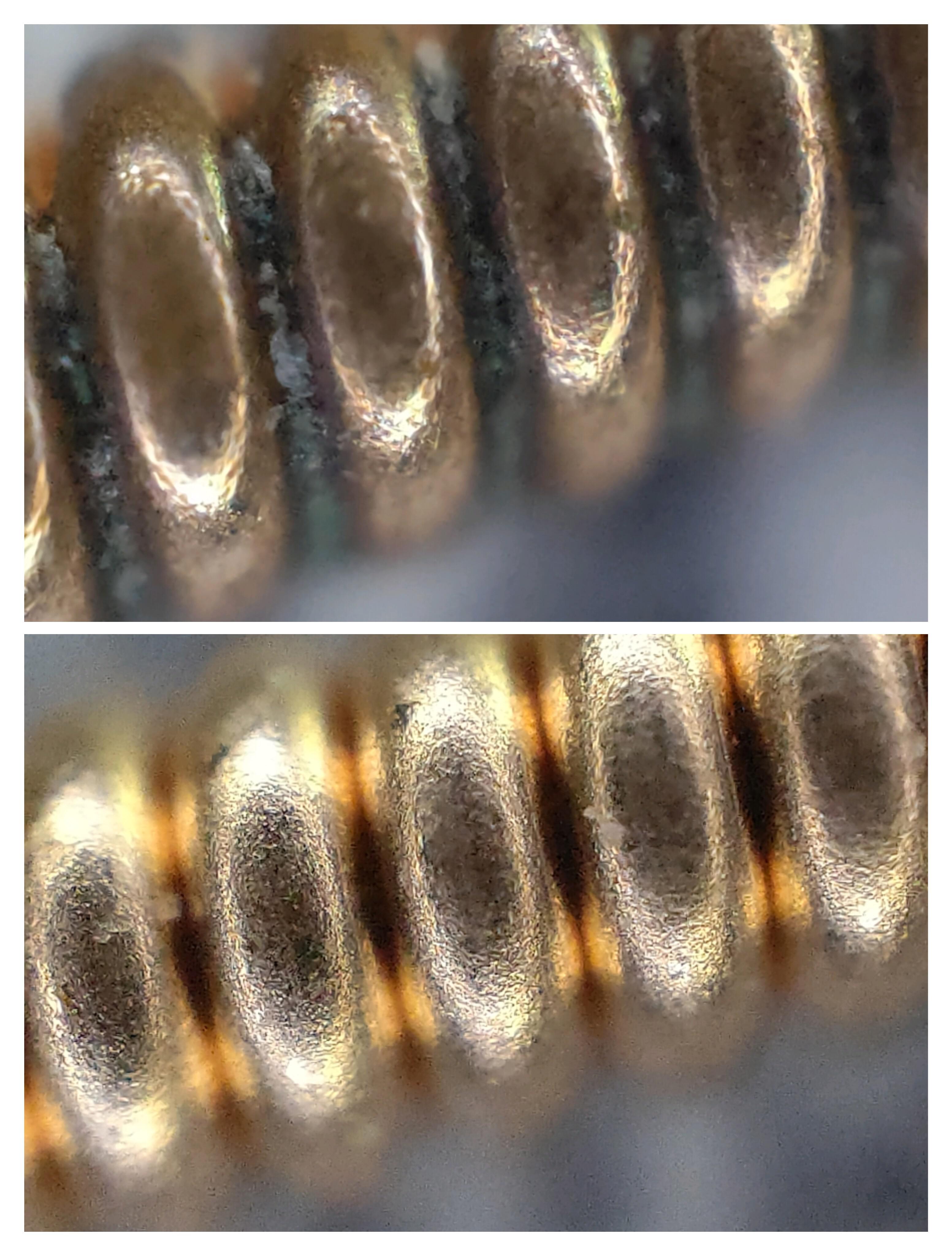 Old vs new guitar strings[OC]