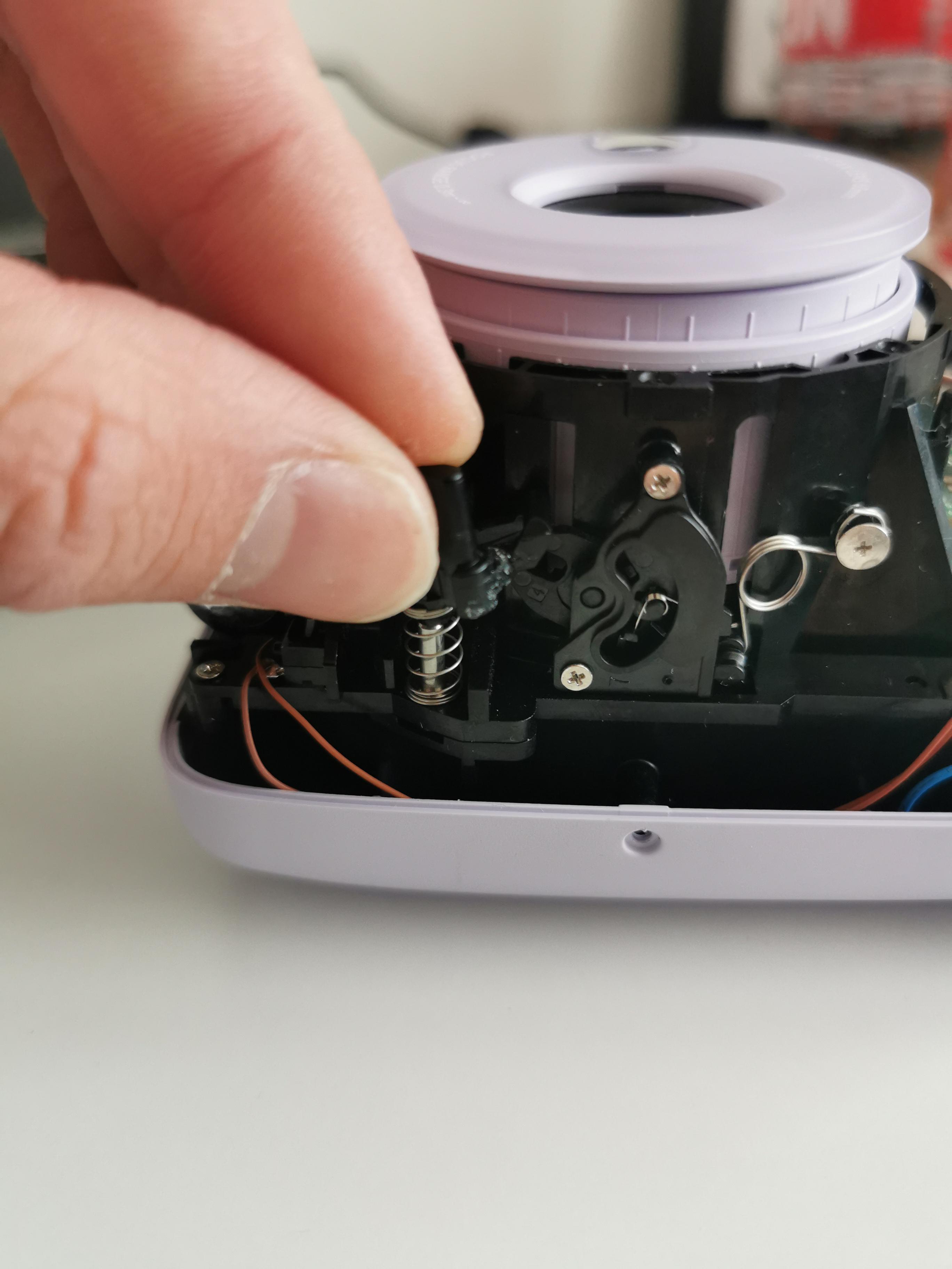 instax 11 mini lever button not working