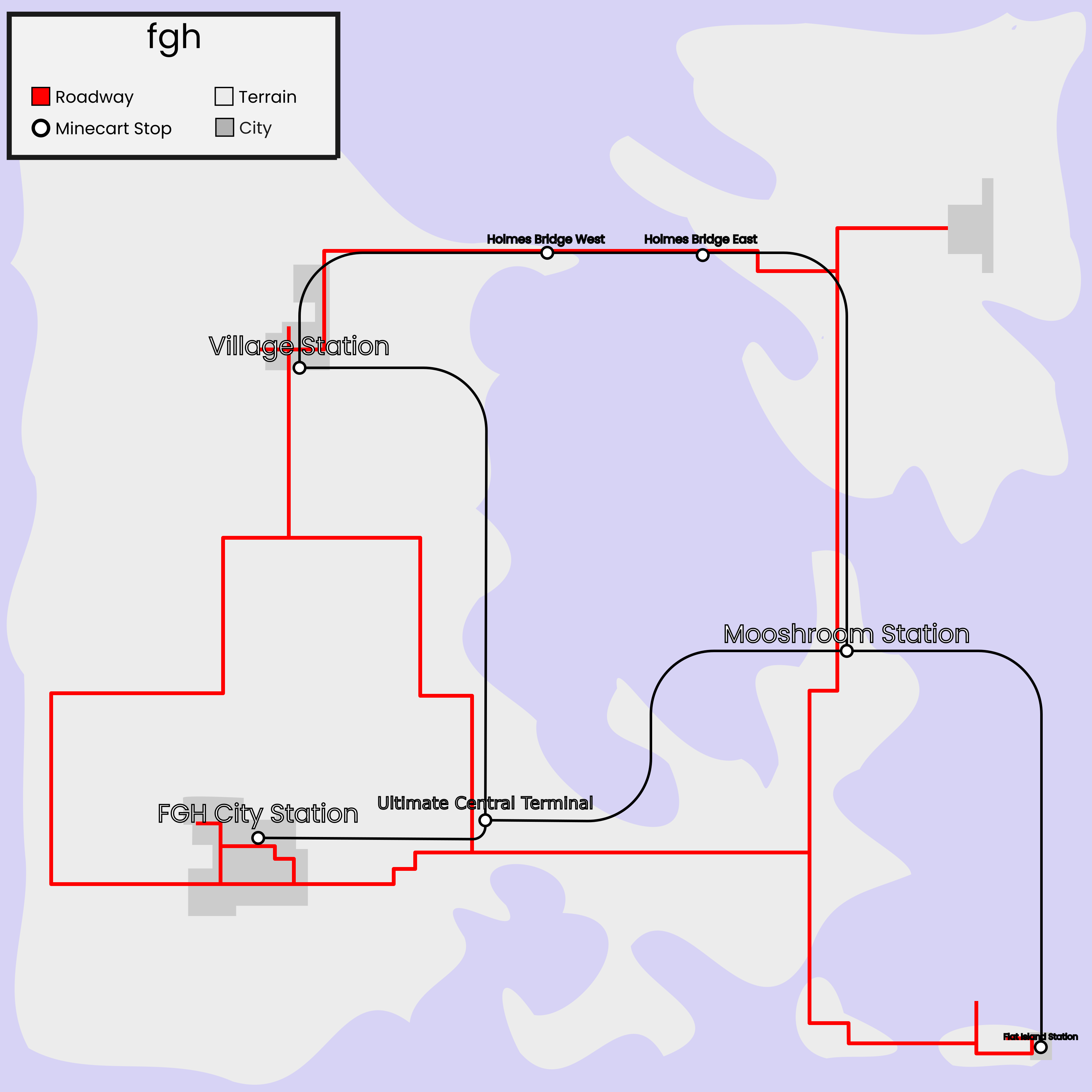 Transit Minecraft Map Made a transit map for my RPCS3 Minecraft world, what do you think ...
