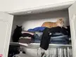 They won’t stop tearing my clothes down from the closet