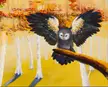 This is a painting I did of an owl..