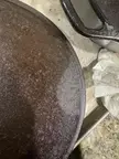 Odd spot after seasoning