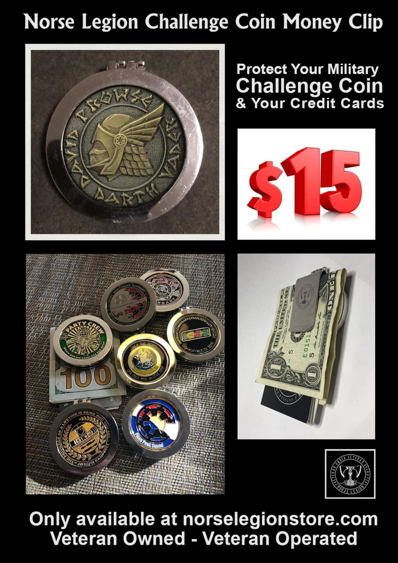 Challenge Coin Money clip | Scrolller