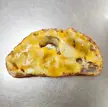 Black truffle butter Colby Jack cheese toast