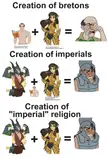 imperial race and religion - art from u/ratopomboarts
