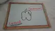 Apple saying "Hihihiha!"