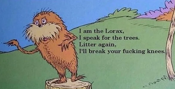 a warning